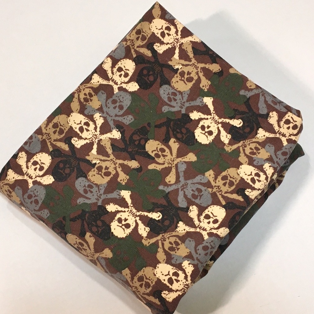 SKULLS & CROSSBONES upholstery fabric